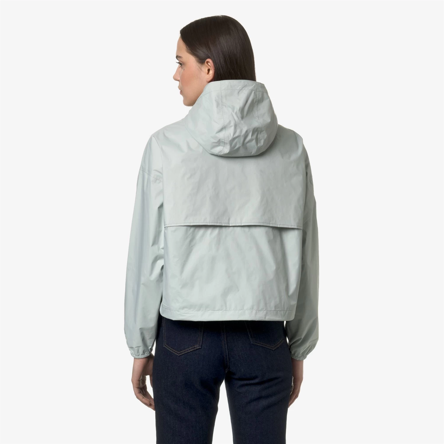 LAURETTE PLUS.2 REVERSIBLE - Jackets - Short - Woman - GREY S-GREEN P - immagine 6