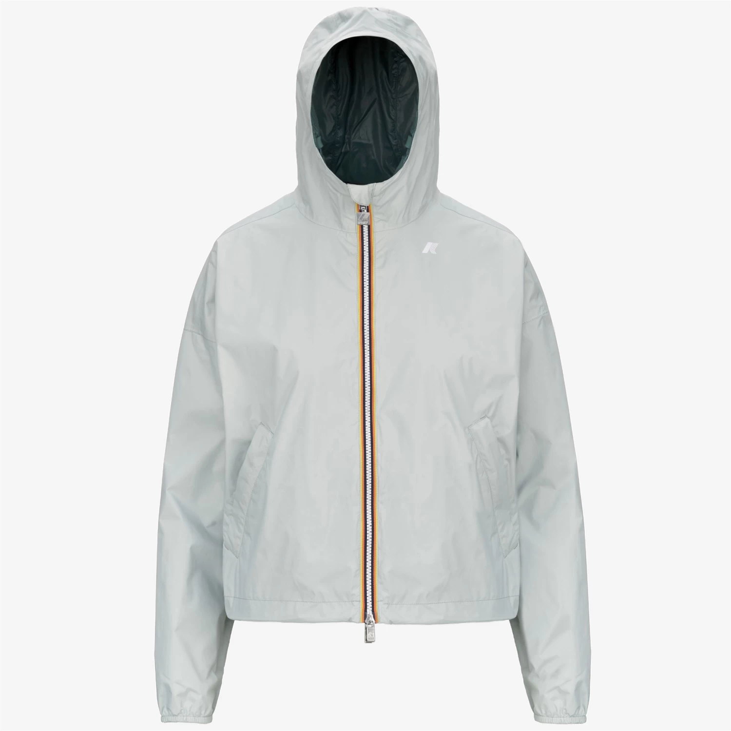 LAURETTE PLUS.2 REVERSIBLE - Jackets - Short - Woman - GREY S-GREEN P