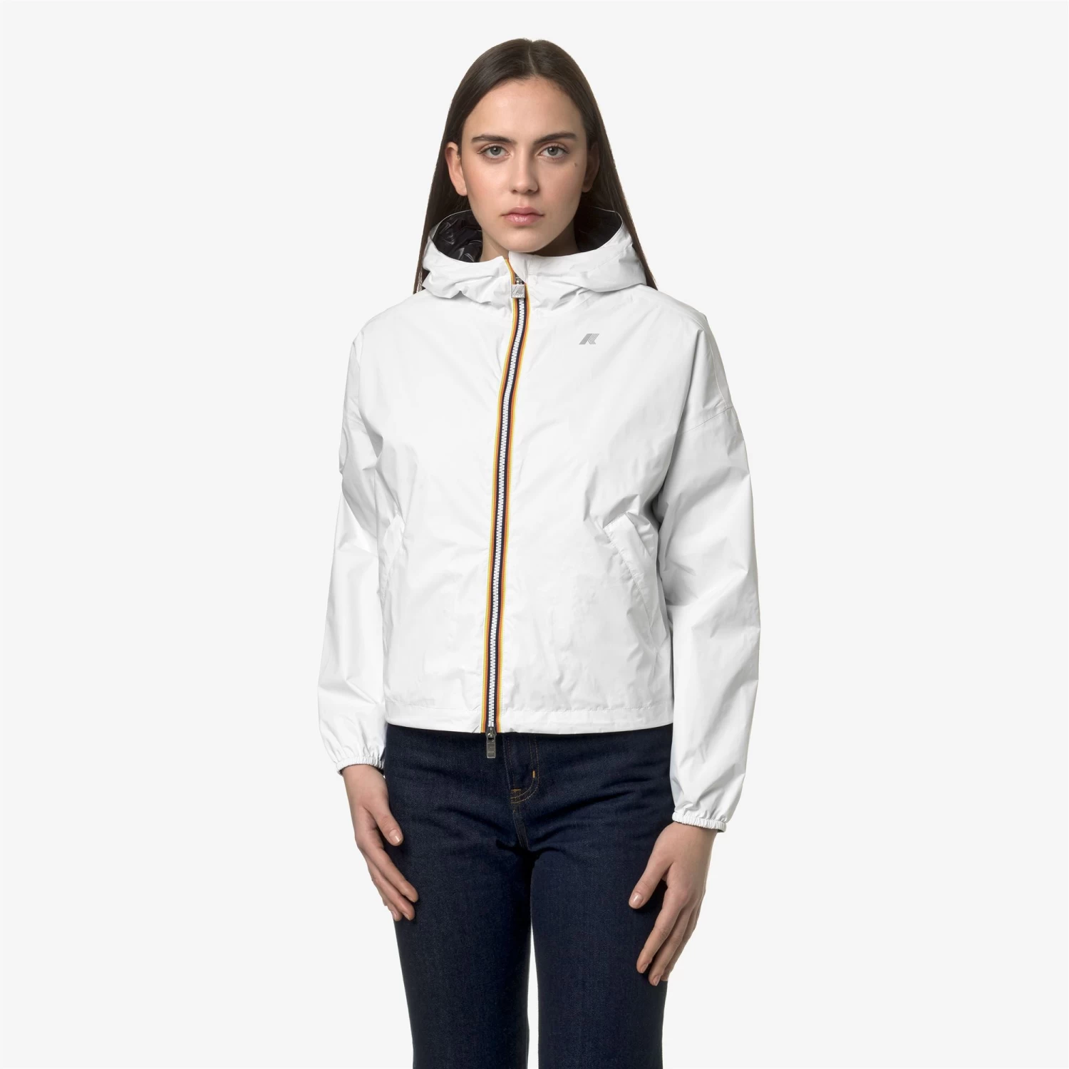 LAURETTE PLUS.2 REVERSIBLE - Jackets - Short - Woman - WHITE-BLACK - immagine 4