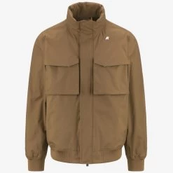 MANFRED ECO OTTOMAN - Jackets - Short - Man - BROWN CORDA