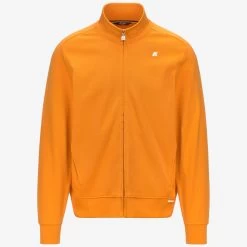 HAYCE INTERLOCK - Fleece - Jacket - Man - ORANGE MD